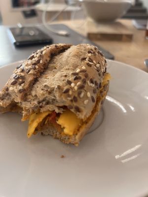 vegan bageta  at Hraničář in Usti Nad Labem