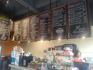 carta at Borneo Rock Cafe in Semporna