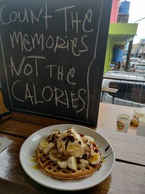 decoracion at Borneo Rock Cafe in Semporna