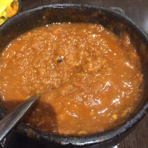 Lentil dish at Echye Restaurant in Perth