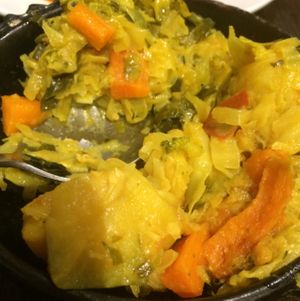 Potato dish  at Echye Restaurant in Perth