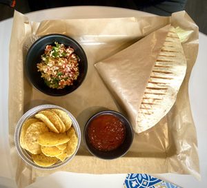 Vegan minced meat fajita  at O'Tortilla in Kristinehamn