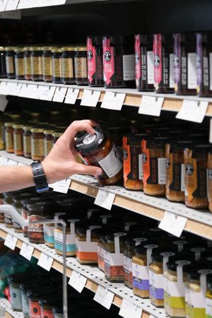 Different types of spreads at OTOTO Dorobanti in Bucharest