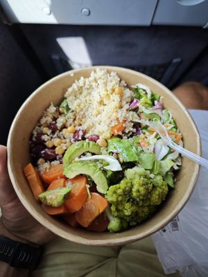 Quinoa salad at Tuti Fruti Bar in Nis