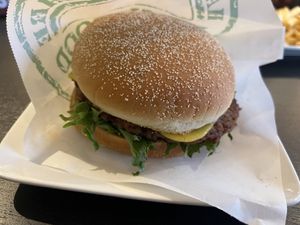 Truffle Burger  at Alphaspel in Hagersten