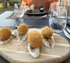 Cheese balls and burrito   at Elaia Vegan Restaurant - Maybe Closed in Zakynthos