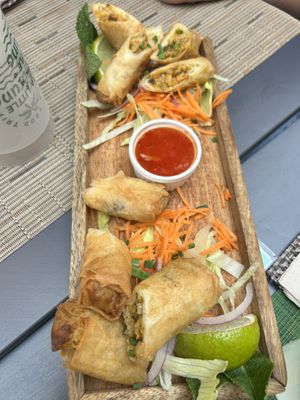 Nems aux légumes (2 portions)  at My Little Warung Nantes in Nantes