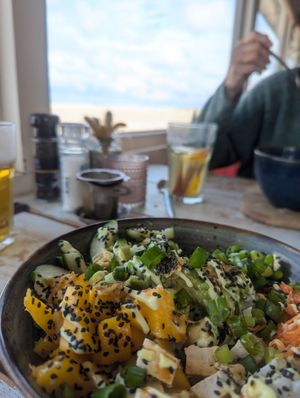 Tofu poke bowl at ZandZeeBar  in Midsland
