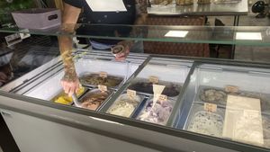 Flavors  at Plant Love Ice Cream  in Gulfport