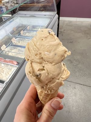 Snickers flavor! 😋  at Plant Love Ice Cream  in Gulfport