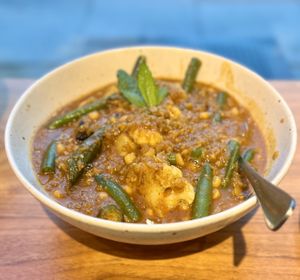 Vegan humble  at Bay of Burma  in San Francisco