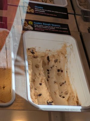 Vegan ice cream at PortAventura World in Tarragona