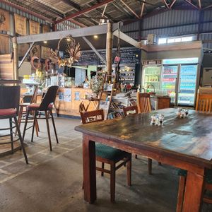 Interior at Cafe Inu in Carrington