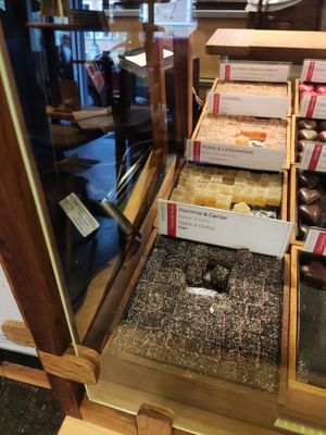 Vegan sweets at Laurent Gerbaud Chocolatier in Brussels