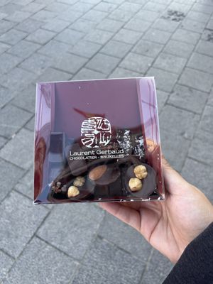   at Laurent Gerbaud Chocolatier in Brussels