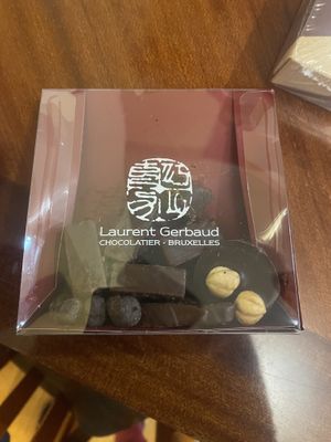   at Laurent Gerbaud Chocolatier in Brussels