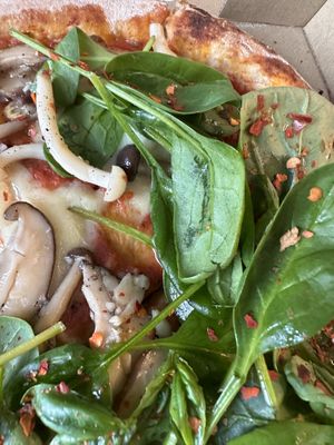 You can see the home made cheese a bit better - so yummy   at Vegan House - Bukit Damansara in Kuala Lumpur