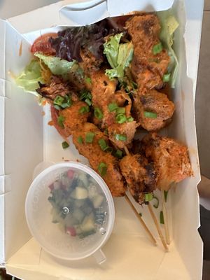 Skewers are a 10 out of 10!!! Best I ever had  at Vegan House - Bukit Damansara in Kuala Lumpur