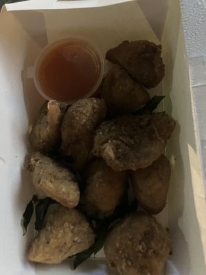 deep fried  mushrooms   at Vegan House - Bukit Damansara in Kuala Lumpur