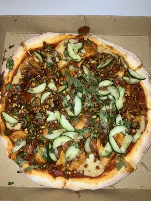 pizza malaysia style   at Vegan House - Bukit Damansara in Kuala Lumpur