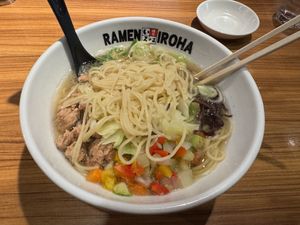 Vegan ramen  at Menya Iroha CiC - 麺家いろは CiC店 in Toyama