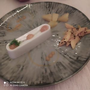 Dolce, pannacotta al mango at Bella Iseo Ristorante in Iseo