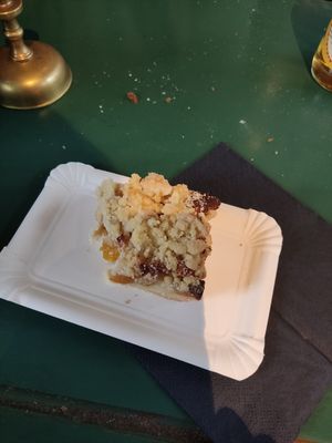 Bavarian crumble at A Little Lost in Munich