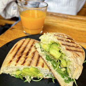 Avocado sandwich  at A Little Lost in Munich