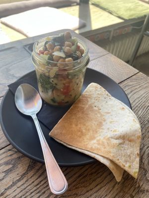 Chickpea saladd  at A Little Lost in Munich