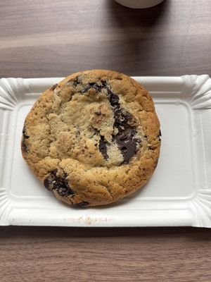 Chocolate chip cookie (fresh and delicious)  at A Little Lost in Munich