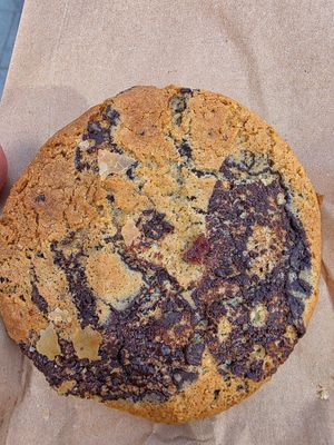 Chocolate cookie at A Little Lost in Munich