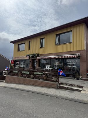   at Blómasetrið - Kaffi Kyrrð in Borgarnes