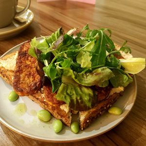 Temphe Sandwich at Plant. Eat. Licious in Bath