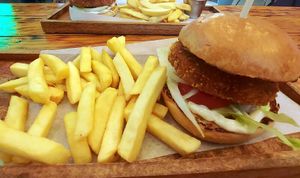 Burguer at Plant. Eat. Licious in Bath