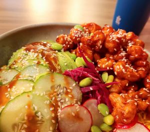 Puka bowl at Plant. Eat. Licious in Bath