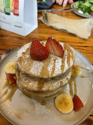 Loved these pancakes   at Plant. Eat. Licious in Bath