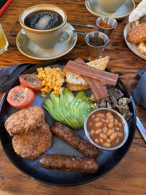 Full English Breakfastt  at Plant. Eat. Licious in Bath