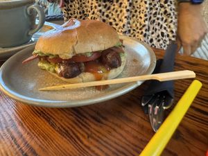 Bliss Burger  at Plant. Eat. Licious in Bath