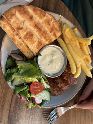 Lamb kofta bowl  at Plant. Eat. Licious in Bath