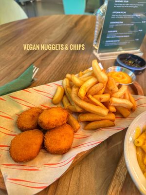 Nuggets & Chips #Veganuary at Plant. Eat. Licious in Bath