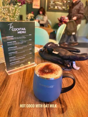 Hot Coco #Veganuary at Plant. Eat. Licious in Bath