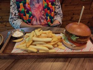 Miami Louisiana Chick N'Burger at Plant. Eat. Licious in Bath