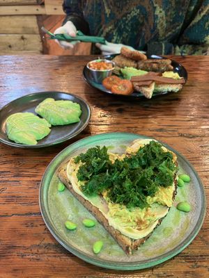 Tofu scramble   at Plant. Eat. Licious in Bath