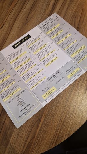 Menu at Plant. Eat. Licious in Bath