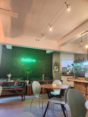 interior at Plant. Eat. Licious in Bath