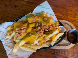 Dirty fries - lovely! at Plant. Eat. Licious in Bath