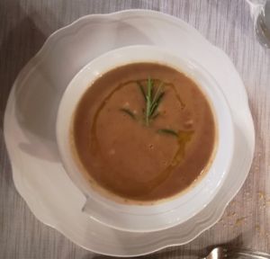 Pasta e fagioli at Chalet Ristorante Piereni in Tonadico