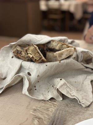 Delicious bread  at Radici in Foggia