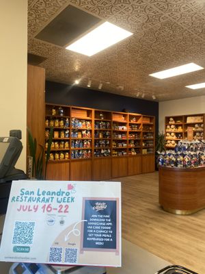 Upon Arrival (It’s Also SL Restaurant Week)  at Ghirardelli Ice Cream and Chocolate Factory Outlet in San Leandro