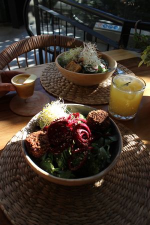 BRUNCH at Aguacate Veggie Bar in Oaxaca